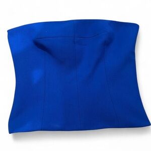 Zara Blue Tube Top